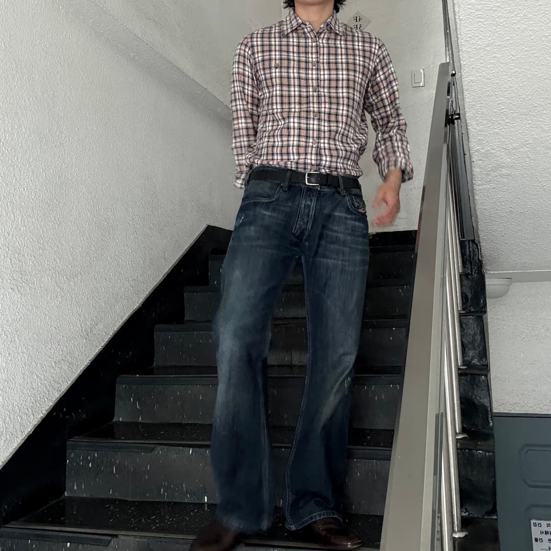 Diesel Zathan Bootcut Jeans 상품이미지1