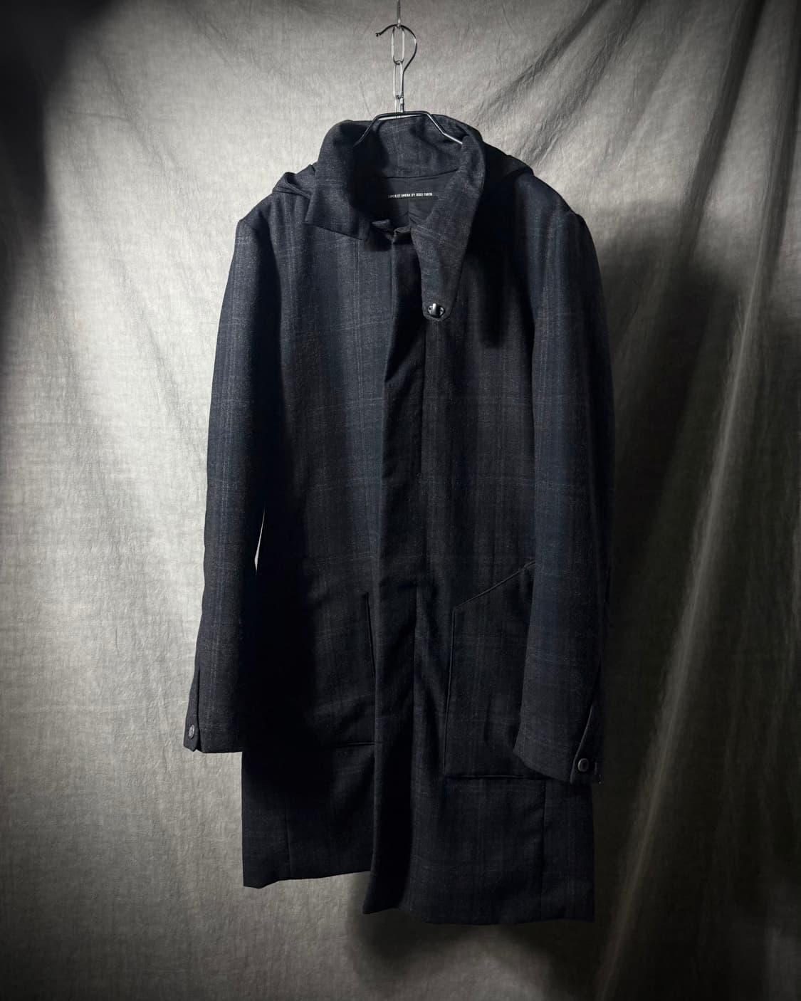 Lumen et Umbra Hooded Check Coat  상품이미지3