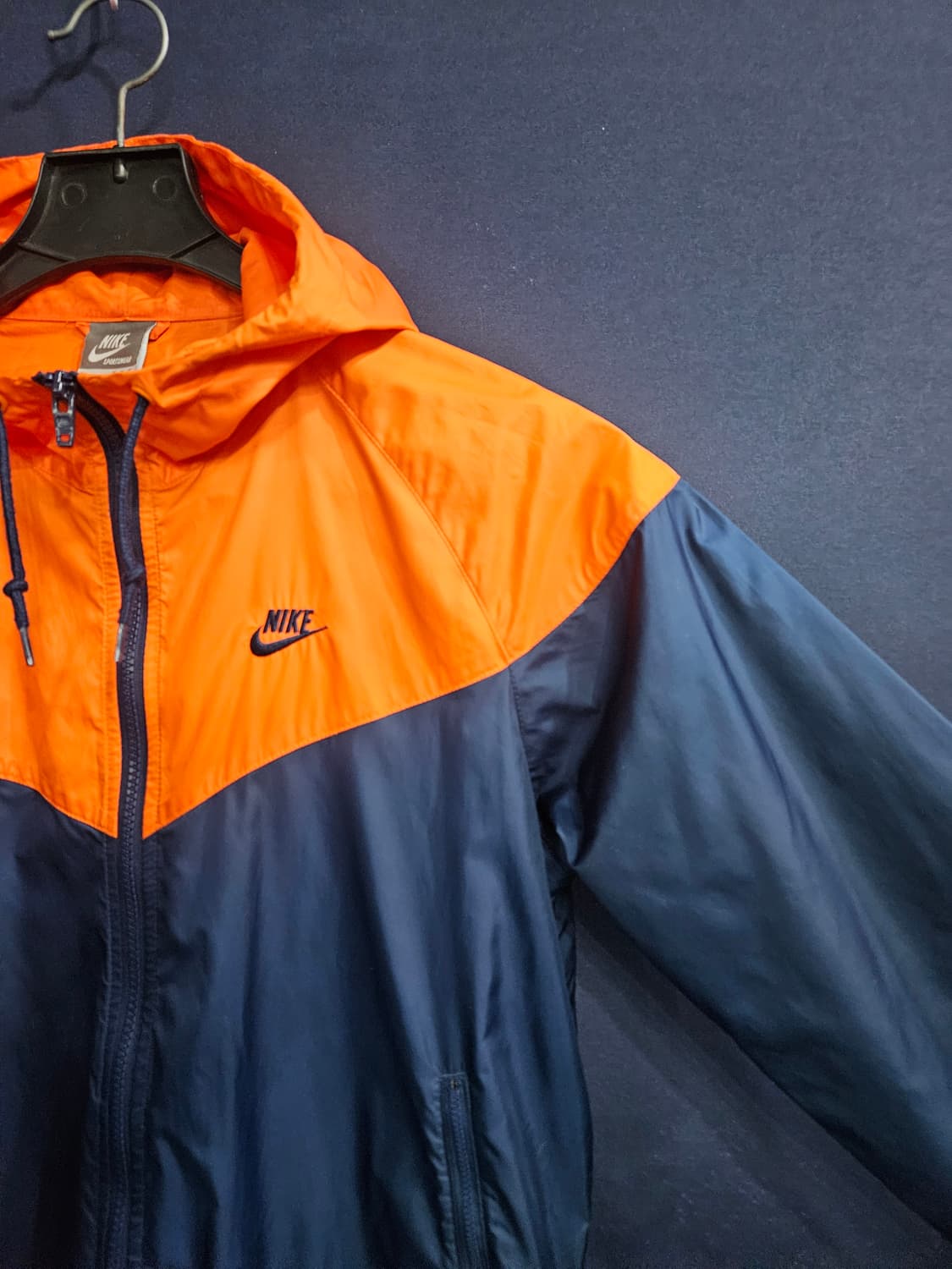 나이키 자수로고 투톤 남성 95 바람막이 후드집업  상품이미지4