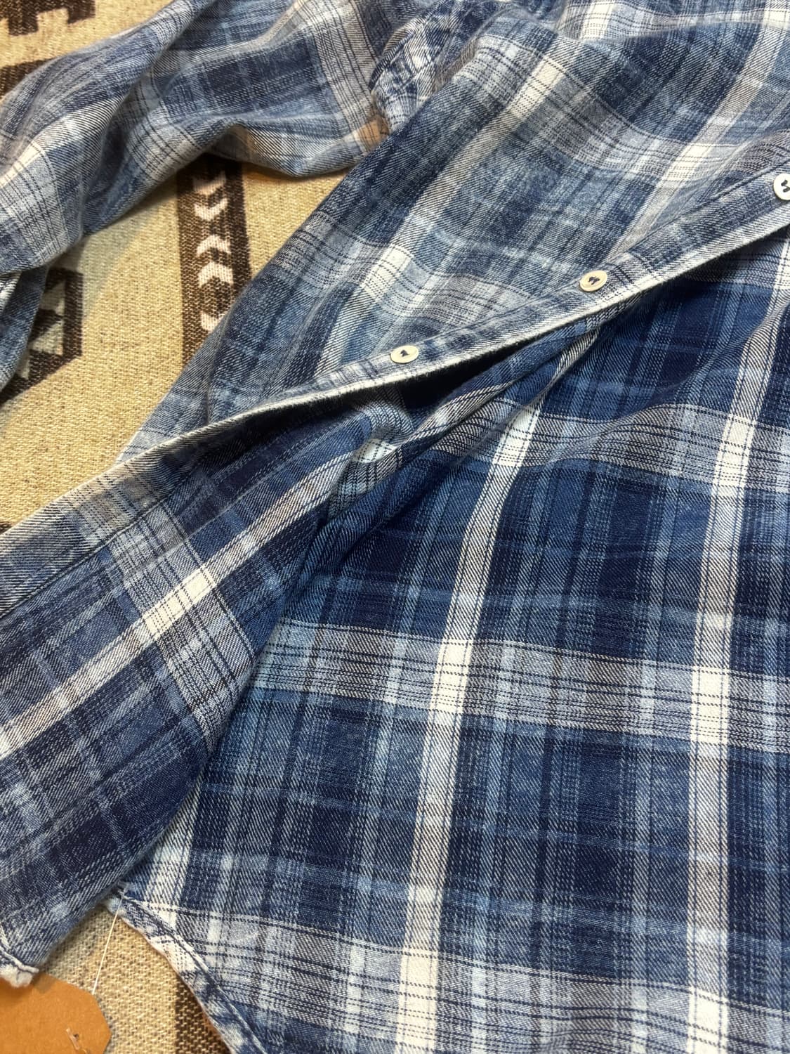 13MONTH 타탄 체크 셔츠 상품이미지8