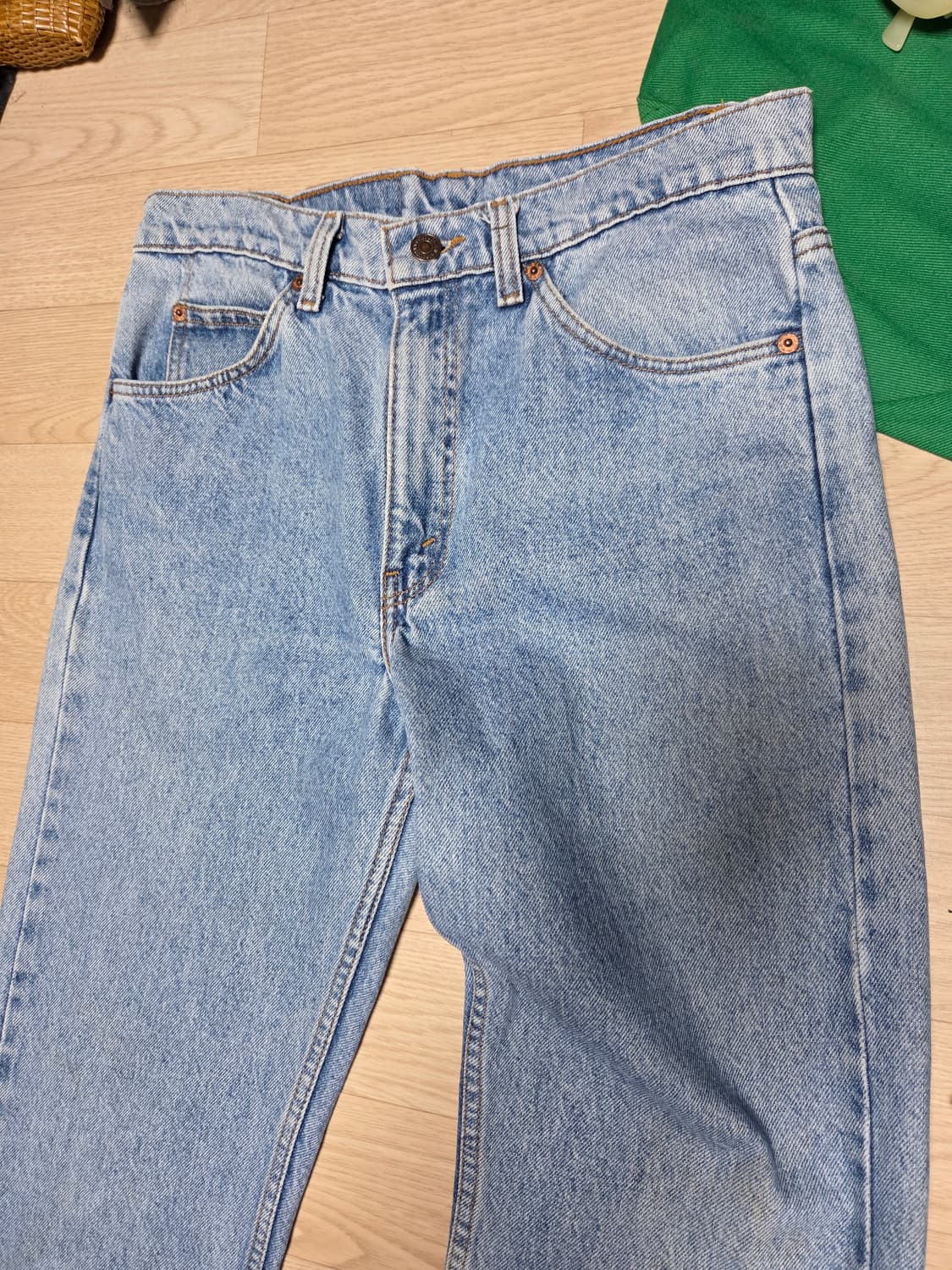 리바이스 505 90s 오렌지탭 데님 청바지  상품이미지5