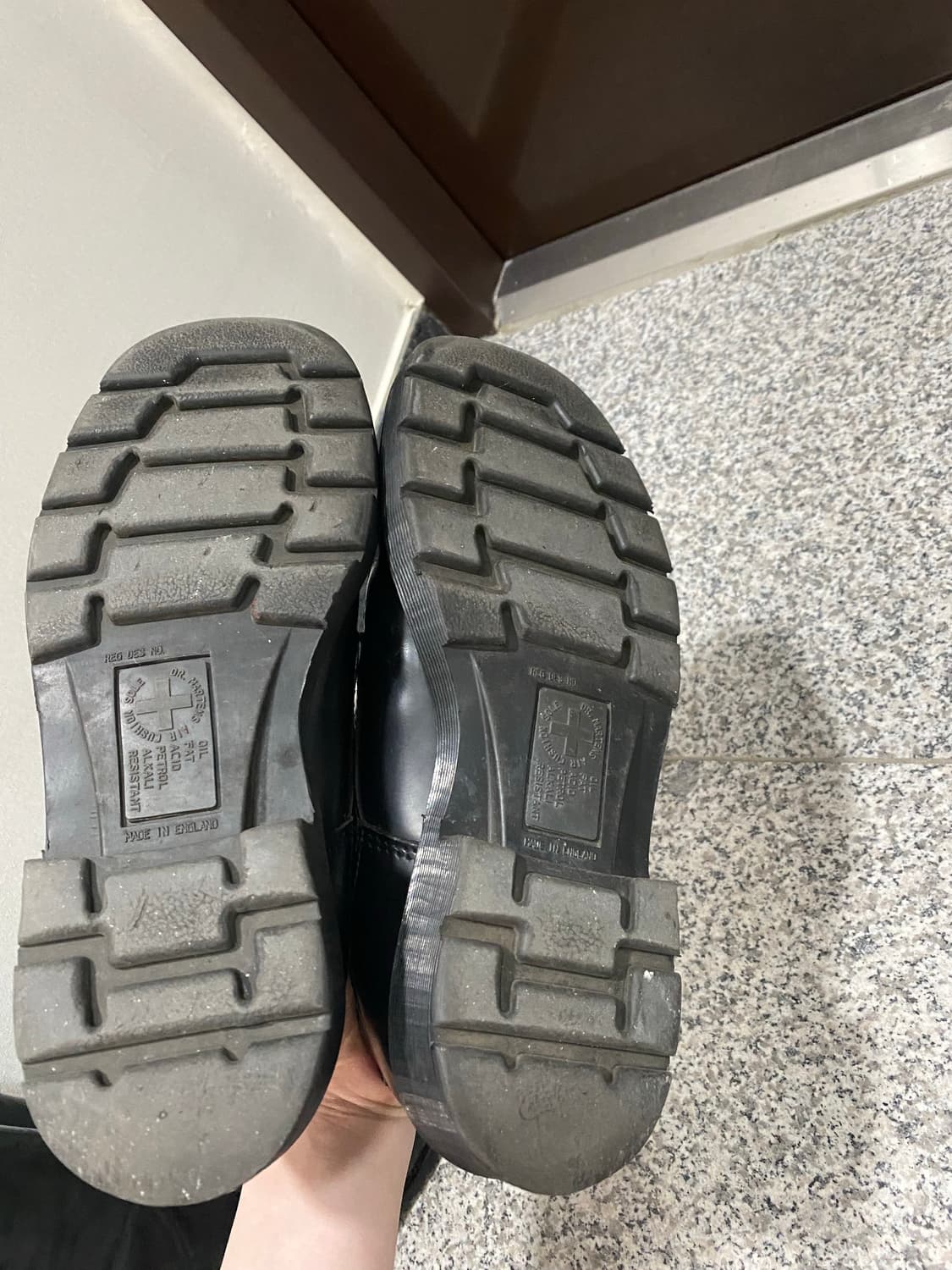 빈티지 닥터마틴 목토 더비슈즈 뤡코즈 블라인드파일즈 상품이미지8