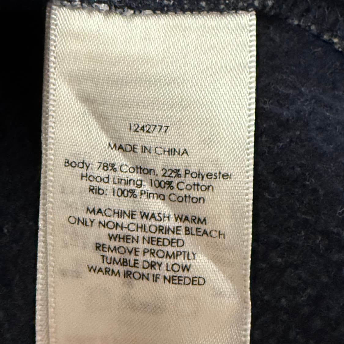 폴로 랄프로렌 그린 네이비 골드 빅포니 체크 후드집업 상품이미지7