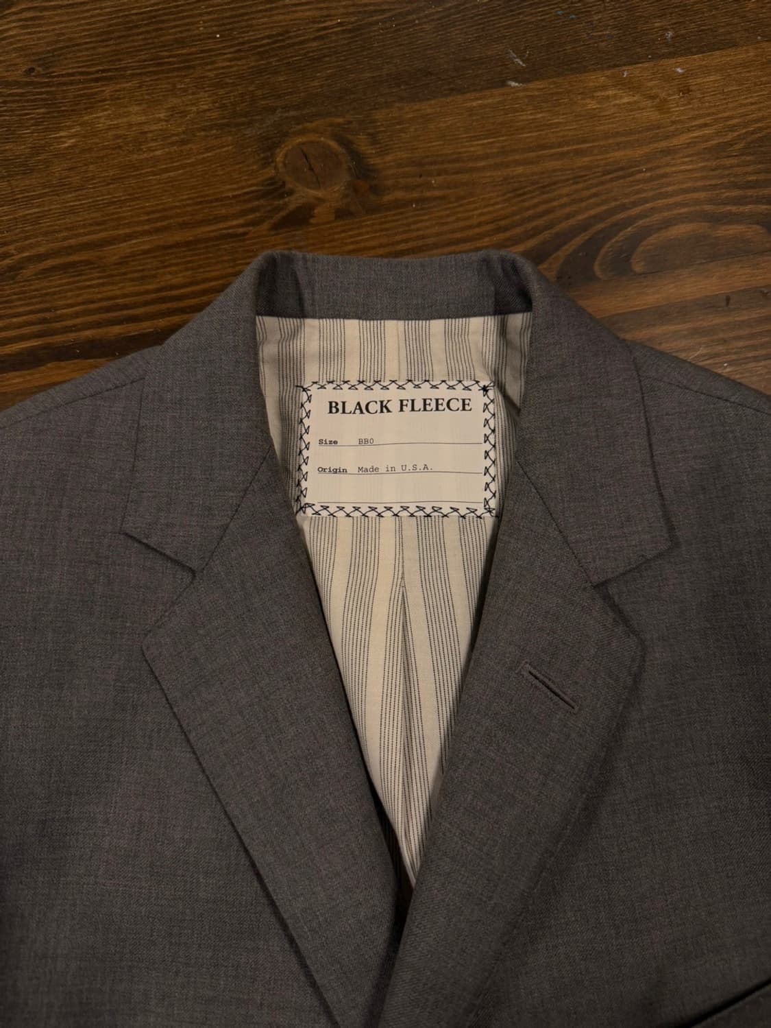 톰브라운 브룩스브라더스 블랙플리스 자켓 남성95-100 상품이미지7