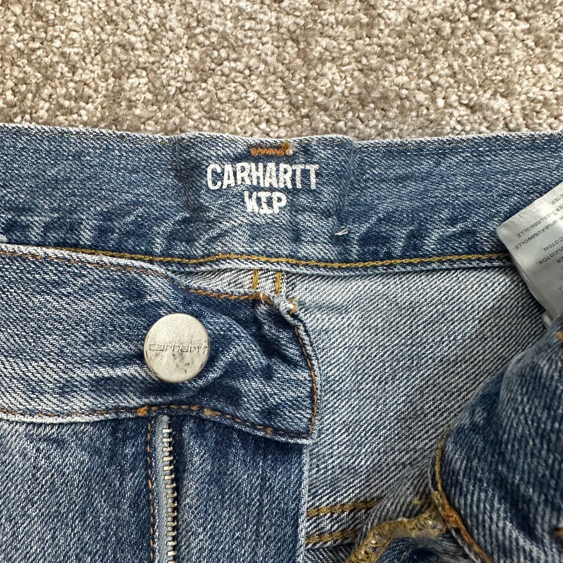 칼하트 WIP 스미스 중청 데님팬츠30 상품이미지3