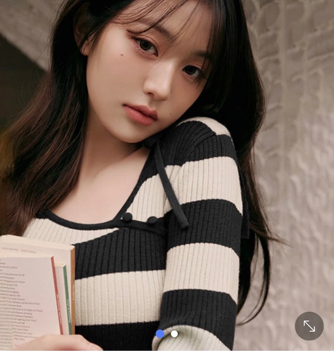 로라로라 컷아웃 니트 상품이미지5