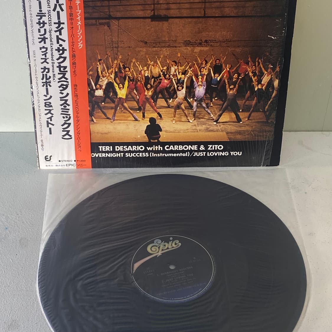 (중고LP-디스코) Teri Desario With Carbone & 상품이미지3