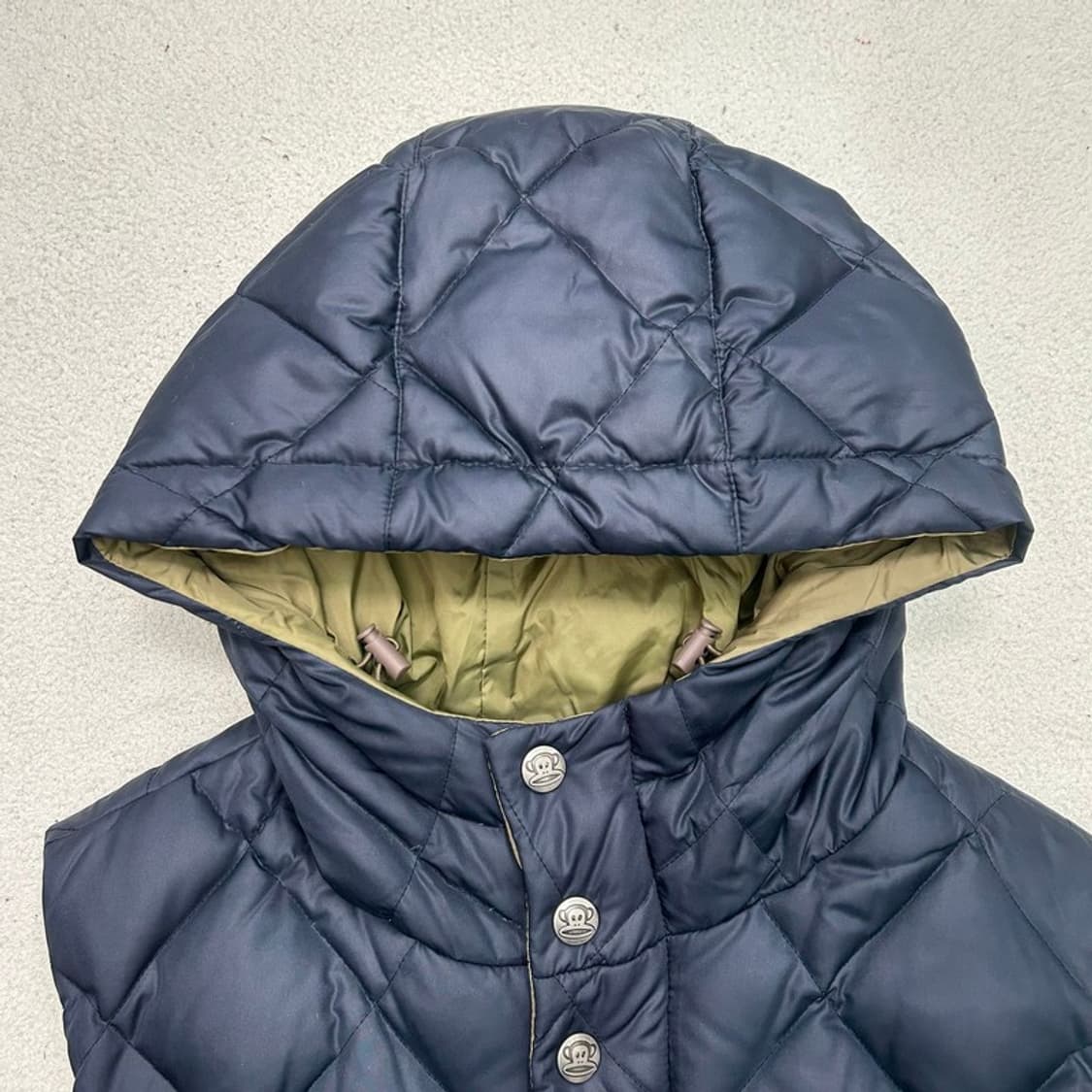 폴프랭크 패딩 조끼 네이비 OS 상품이미지5