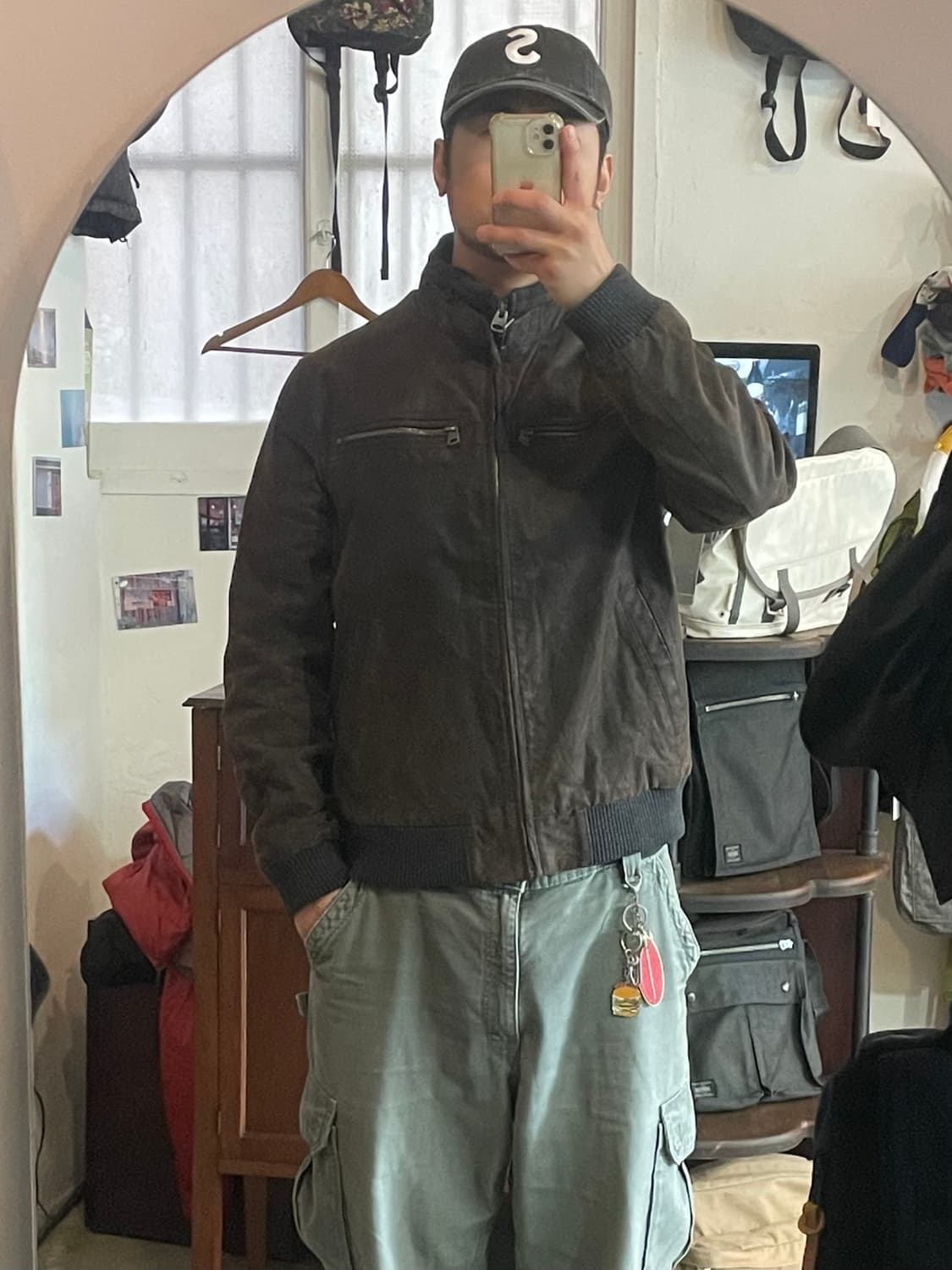 리바이스 가죽 자켓 L 상품이미지1