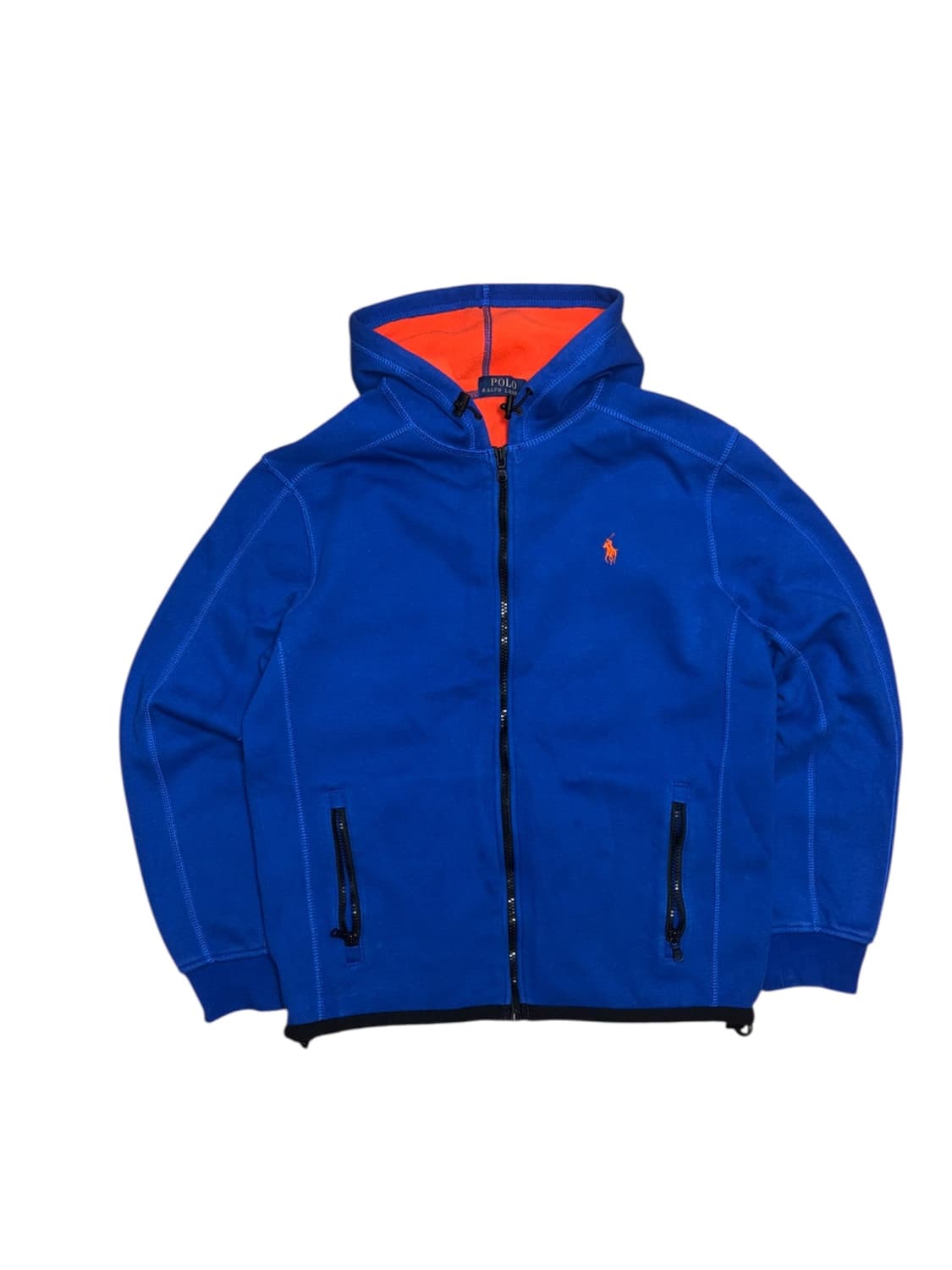 폴로 랄프로렌 안감 플리스 후드 집업 상품이미지2