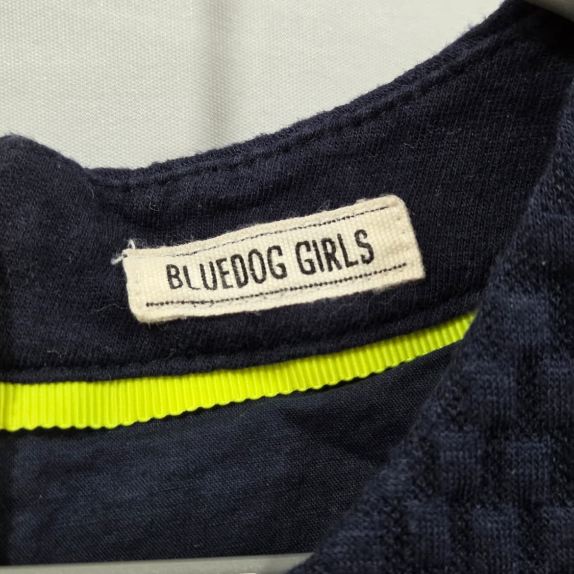 블루독 키즈 와플 원피스 130 상품이미지2