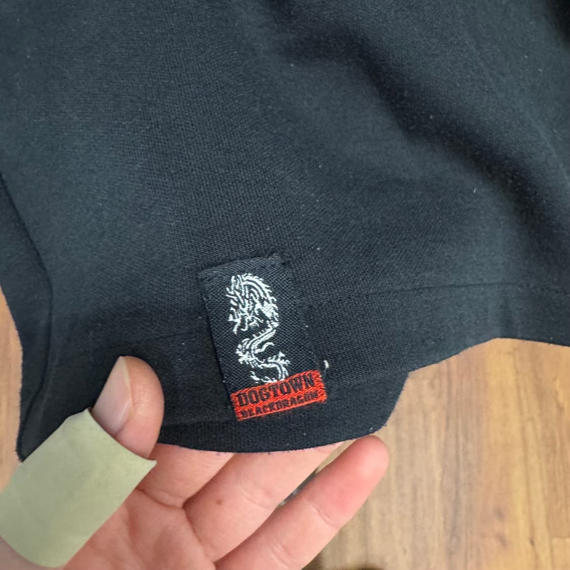 도그 타운 블랙 드래곤 롱 슬리브 흑룡 그래픽 프린팅 디테일 블랙 상품이미지8