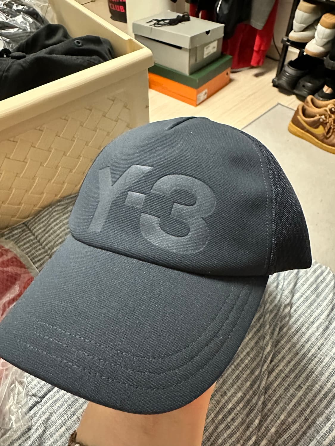 Y-3 네이비 트러커캡  상품이미지1