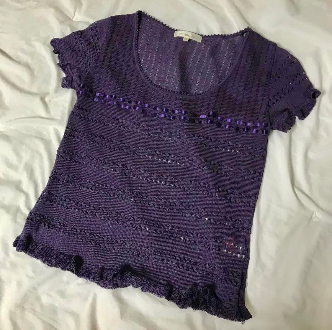 일본 빈티지 시스루 상품이미지1