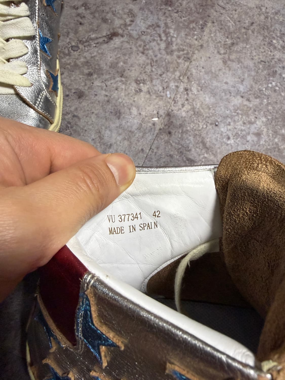 생로랑 스타패치 스니커즈 42 에디슬리먼 상품이미지6