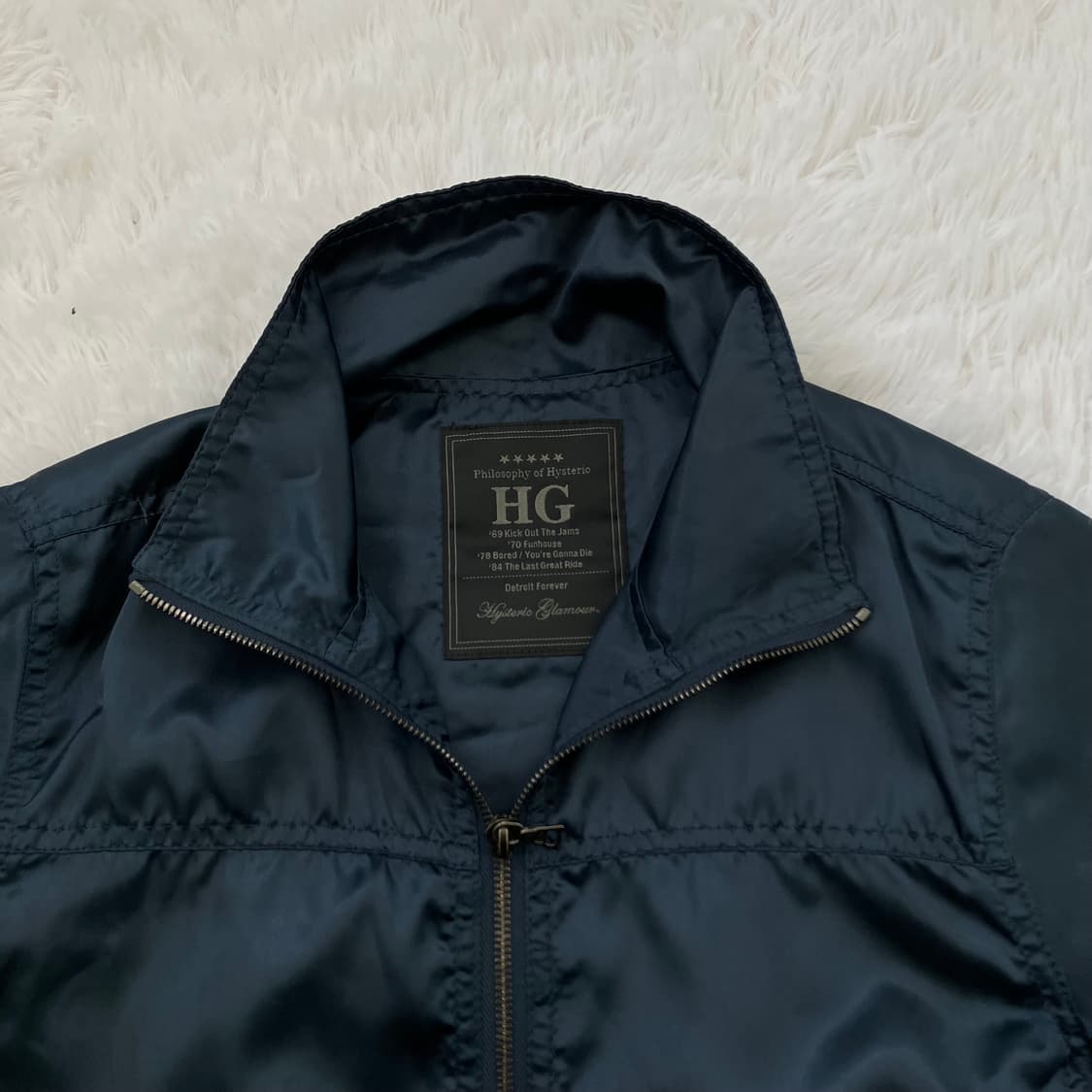 양홍원착용) 히스테릭 글래머 블루종 상품이미지6