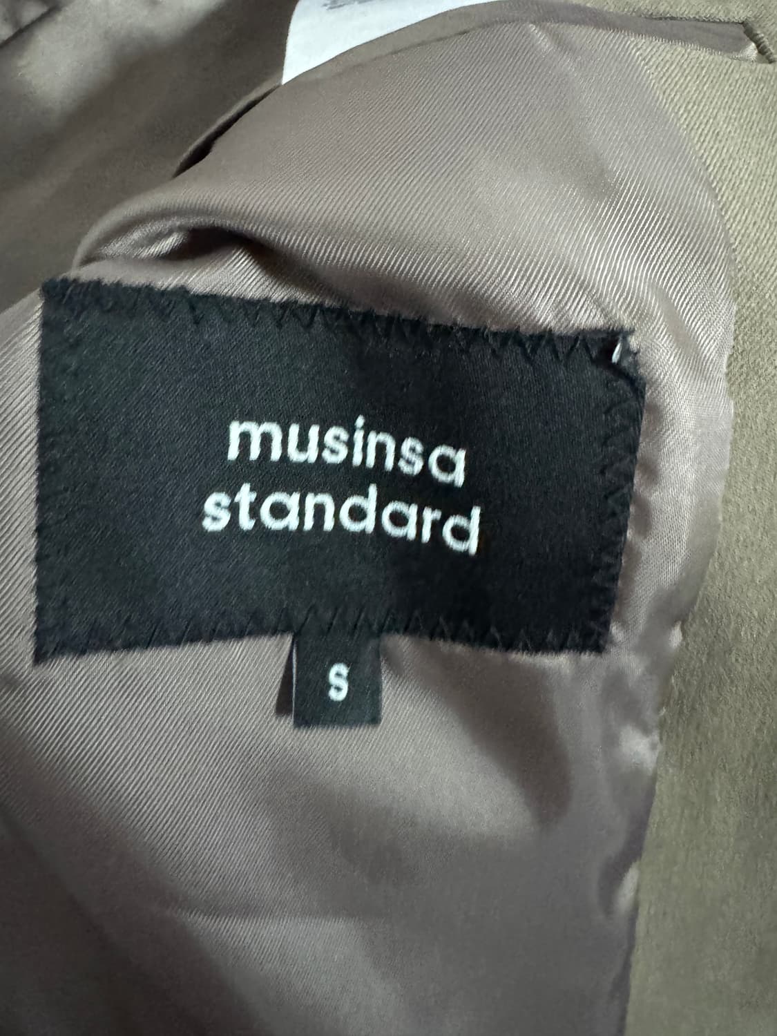 무신사 스탠다드 22년도 투 버튼 블레이저 자켓 S~M 상품이미지3