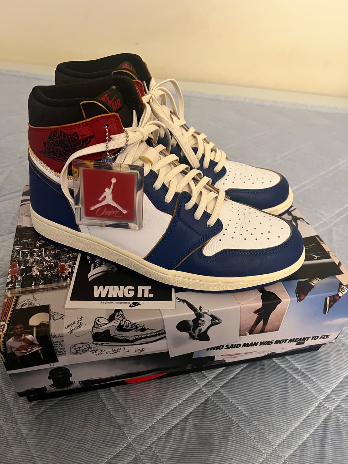 [285] 조던 1 하이 유니온 블루토 상품이미지2