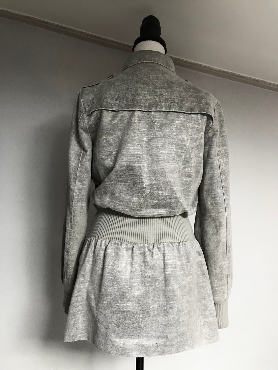 Vintage Washed Military Long Jacket 상품이미지6