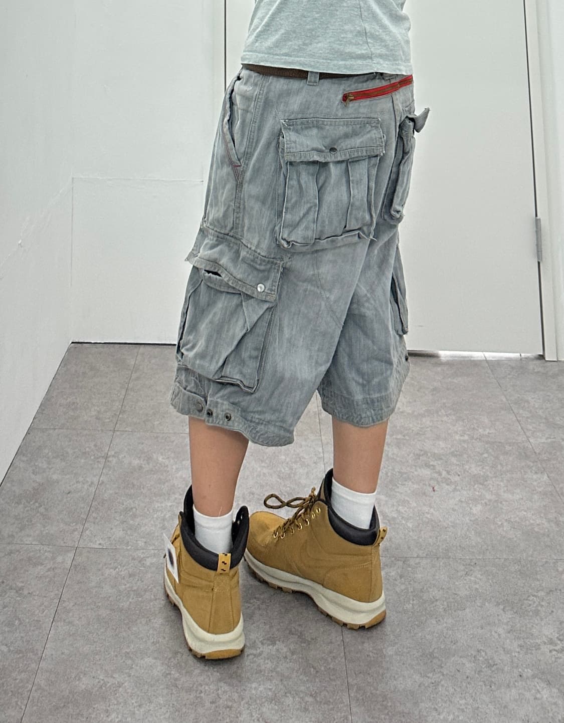 NONE vintage back point cargo pants 상품이미지1