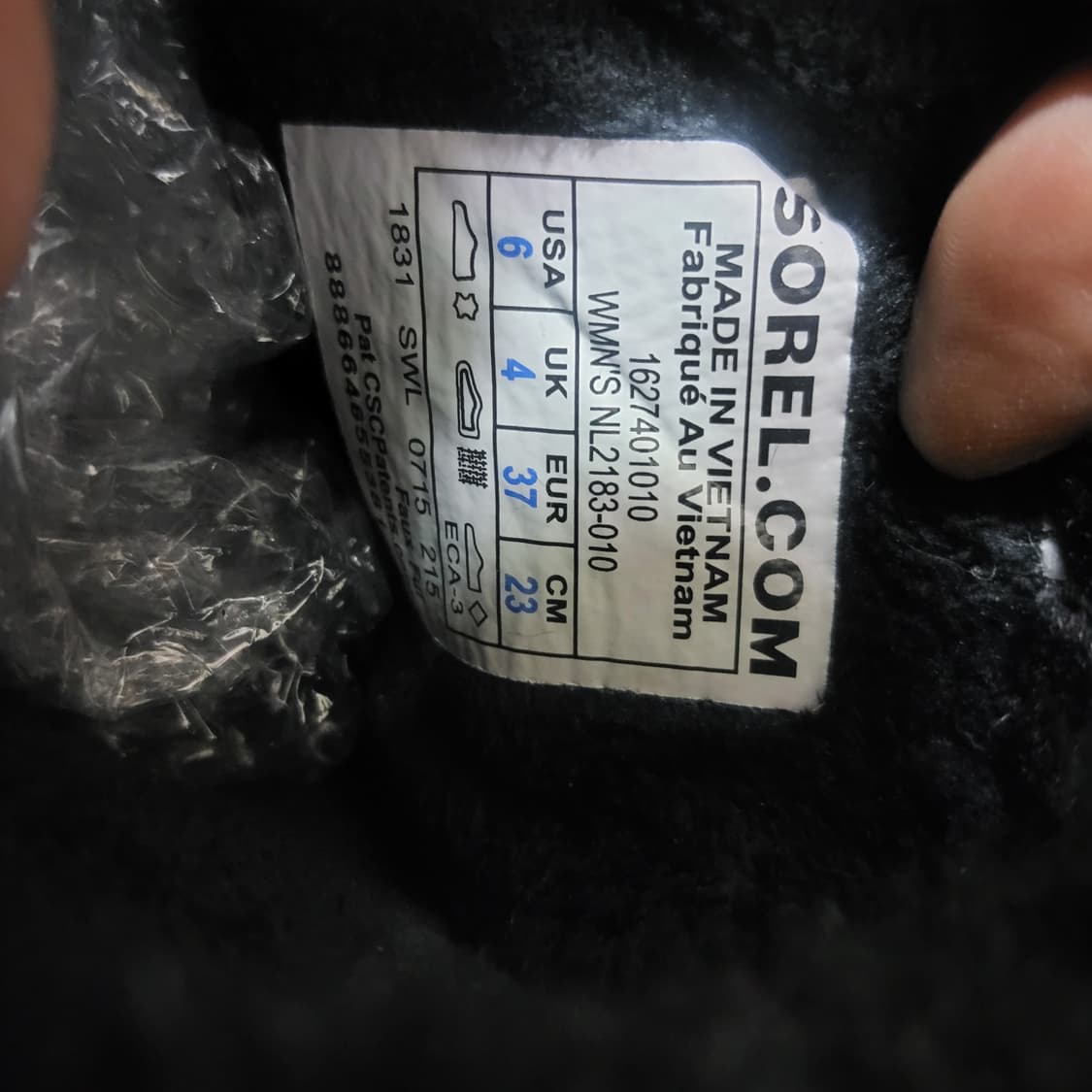 소렐 카리브 슬림 방한 털부츠 여자 230 상품이미지7