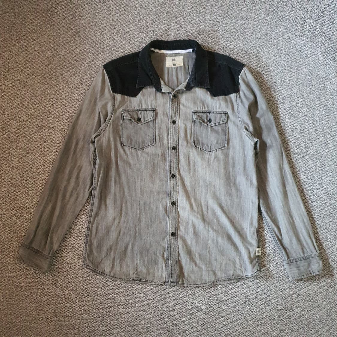 미국 수입 데님  웨스턴 셔츠  no.50 상품이미지1