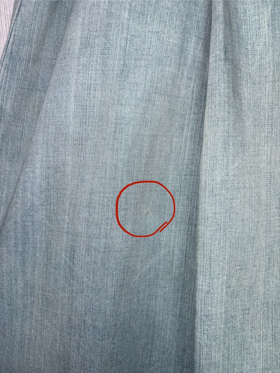 연청 데님 미디 스커트 상품이미지7