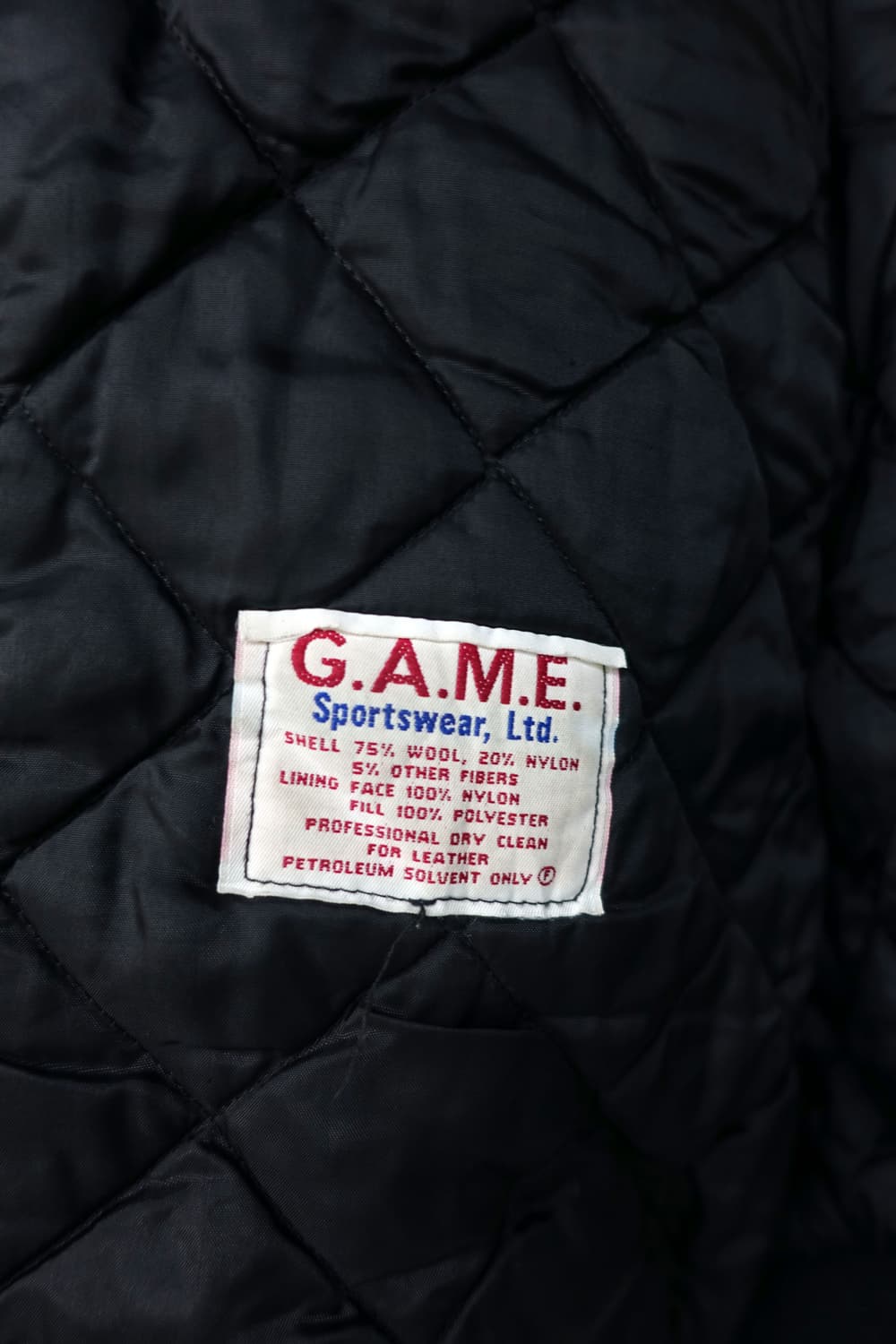  90's GAME made in u.s.a 바시티 자켓 상품이미지10