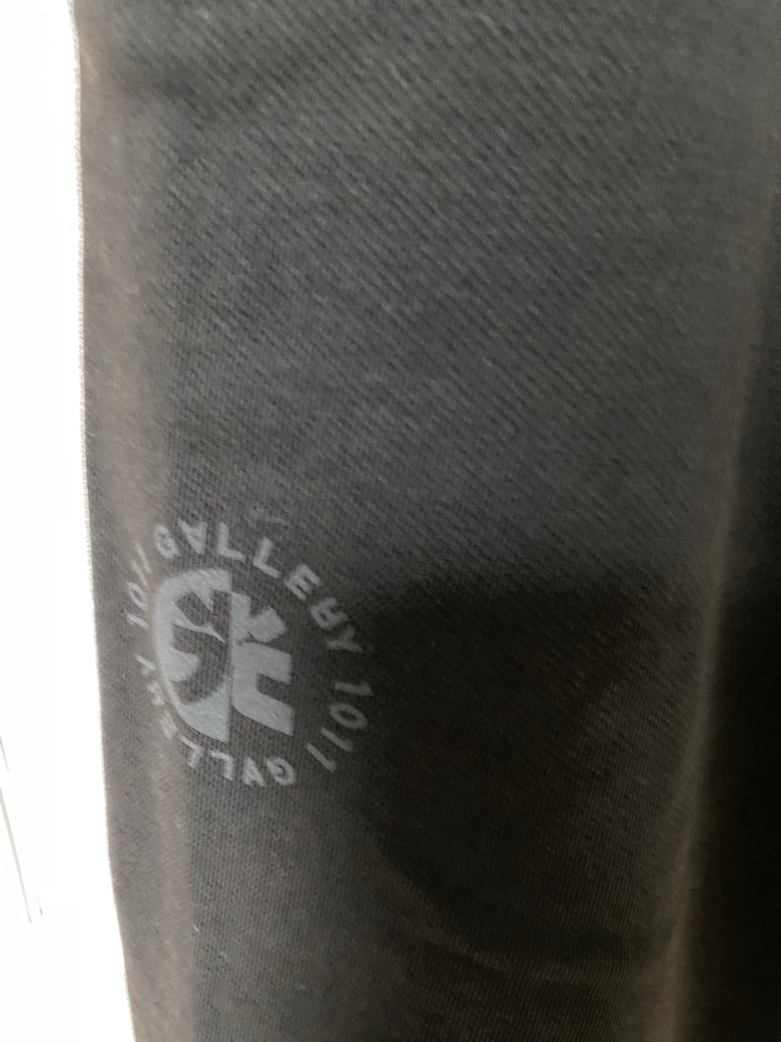 [2] 폴리테루 1011 퍼티그 스웻팬츠 블리치드 블랙 상품이미지4