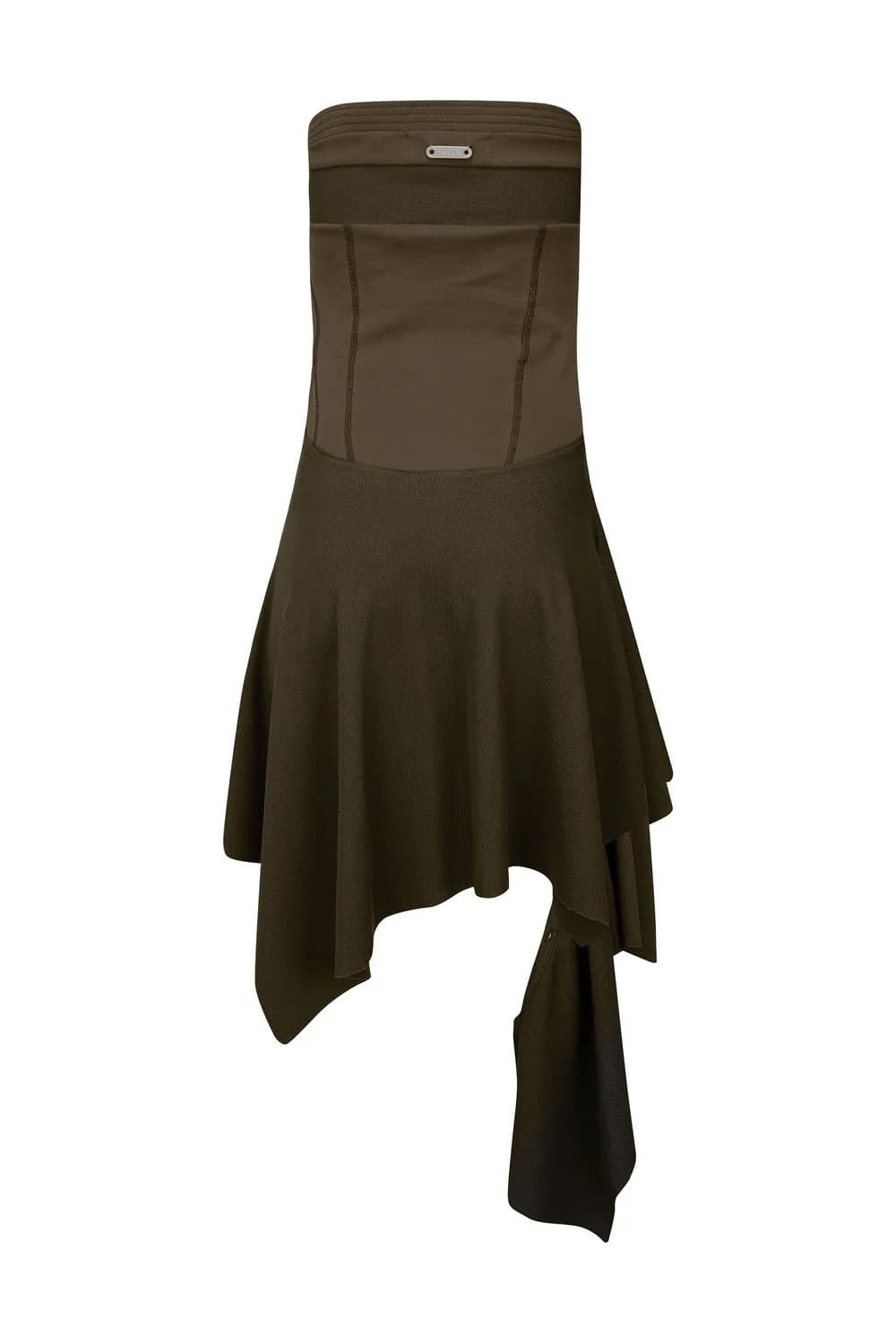 나체 미디원피스 뷔스티에 레이어드 드레스 상품이미지4