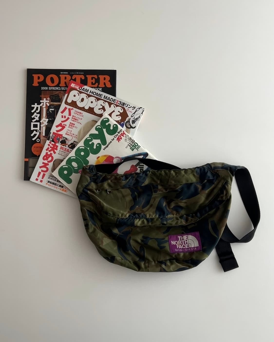 노스페이스 퍼플라벨 카모플라주 웨이스트 백 상품이미지1