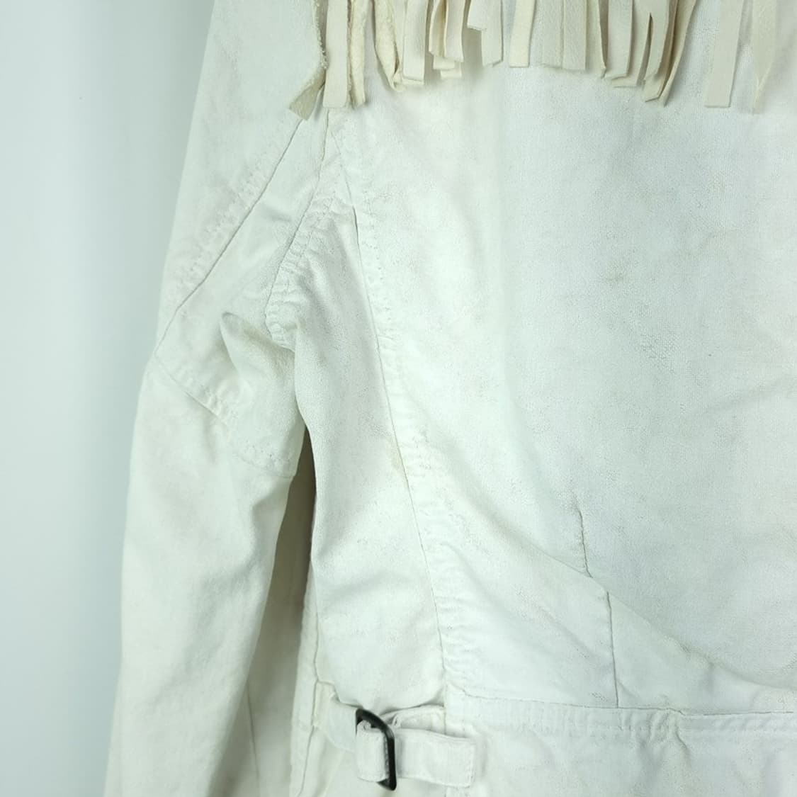 [폴로 랄프로렌] 웨스턴 프린지 사선 라이더 자켓 아이보리 M17552 상품이미지10