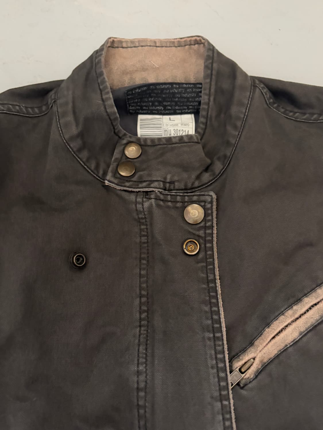 • charcoal neck buckle jacket 상품이미지7