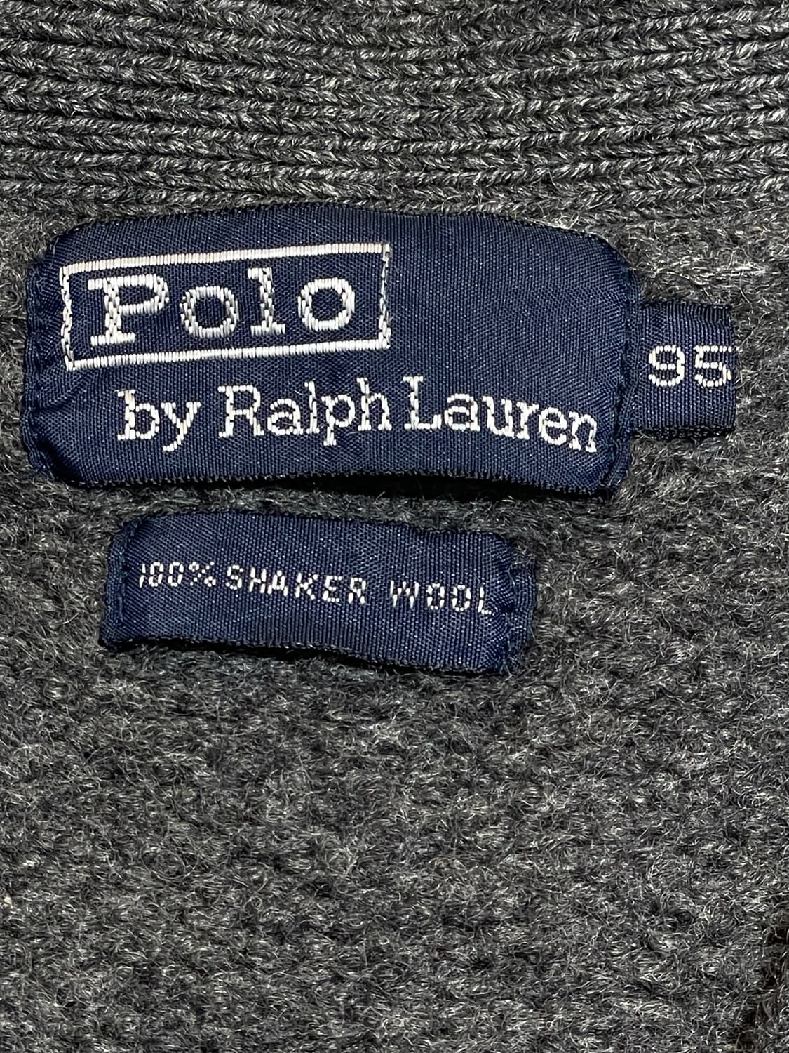 폴로랄프로렌 자수 차콜 가디건 상품이미지5