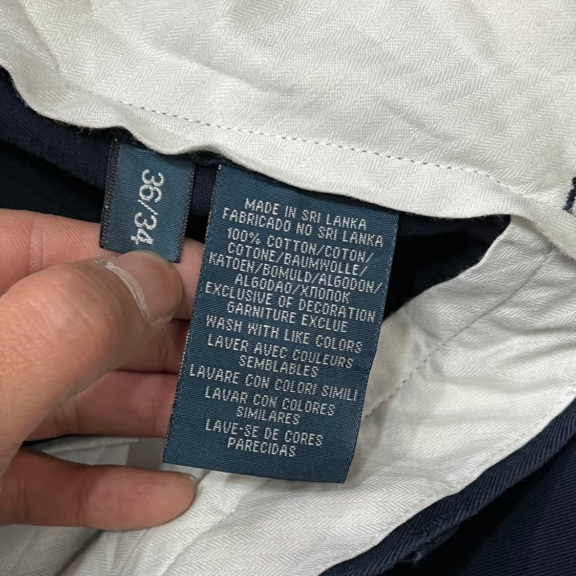  폴로랄프로렌 네이비 치노 팬츠 y14824 상품이미지7