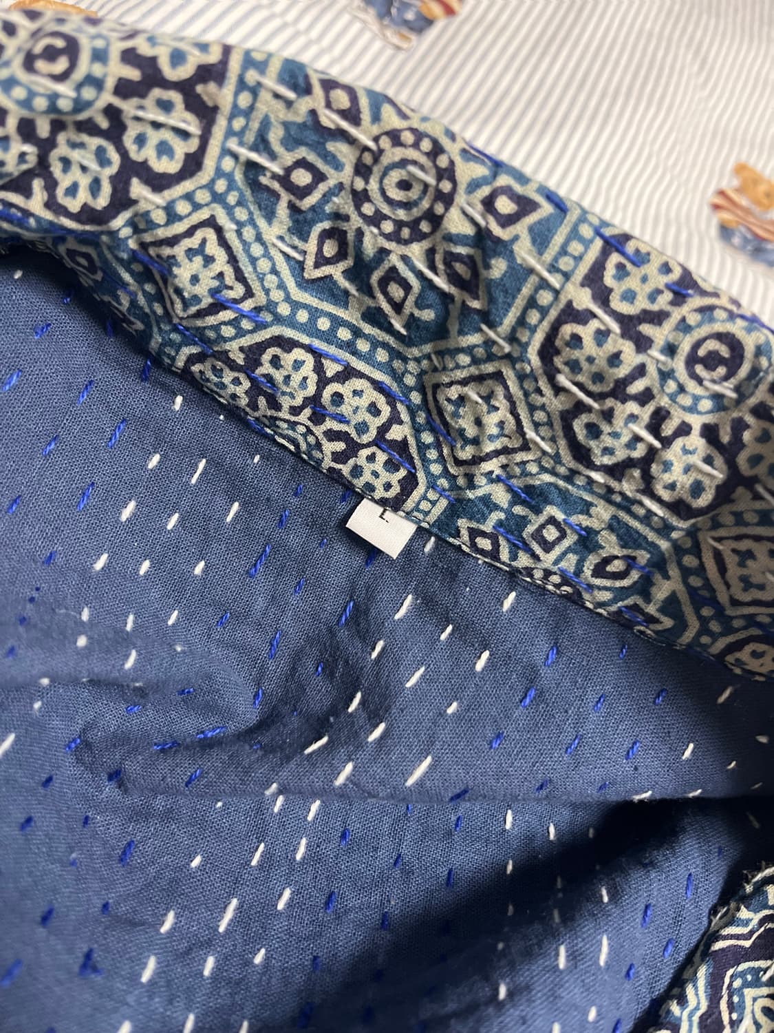 handmand india kantha jacket 칸타 스티치 반다나  상품이미지7