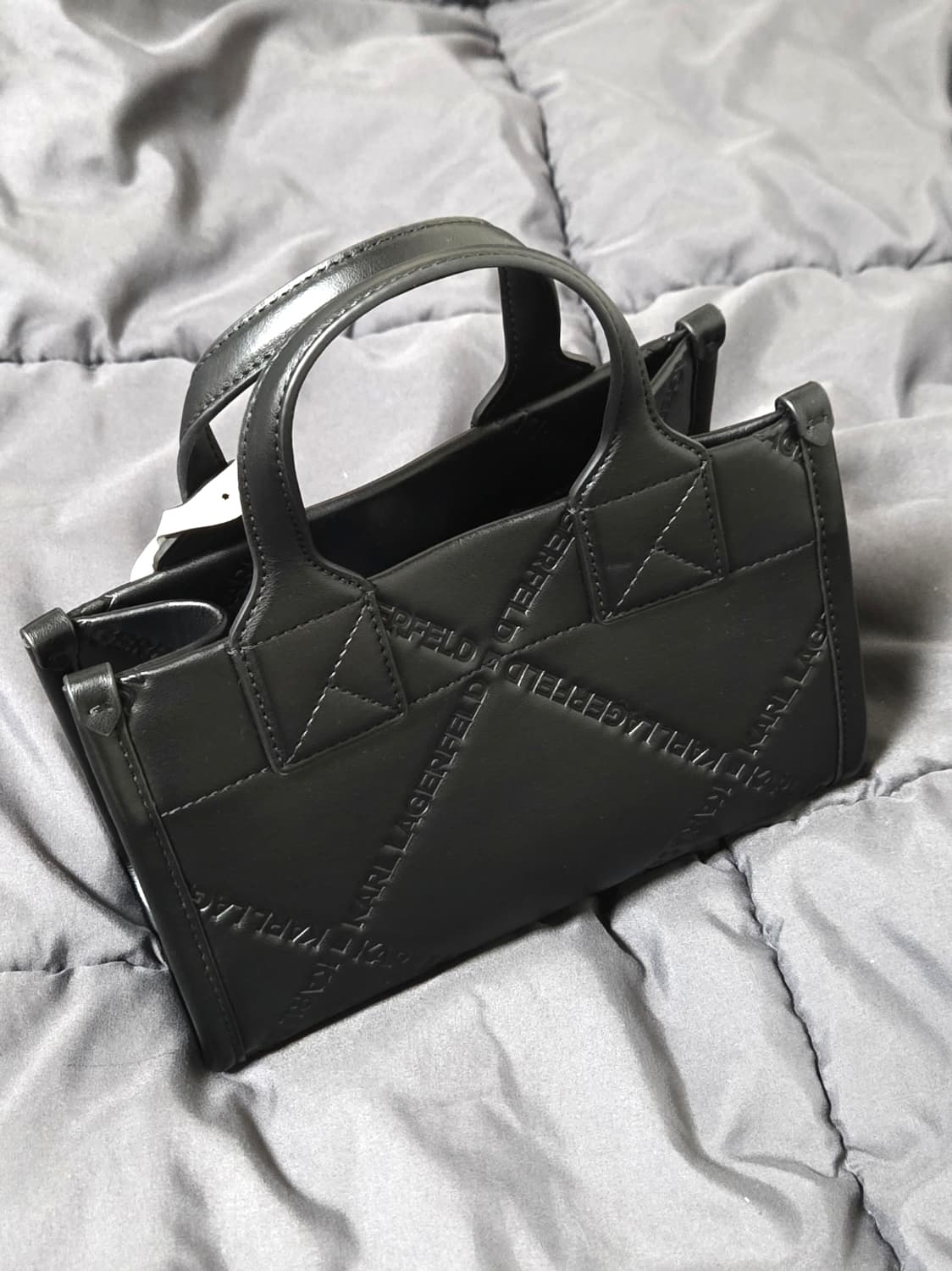 칼라거펠트 미니 토트백 (새상품) 상품이미지4