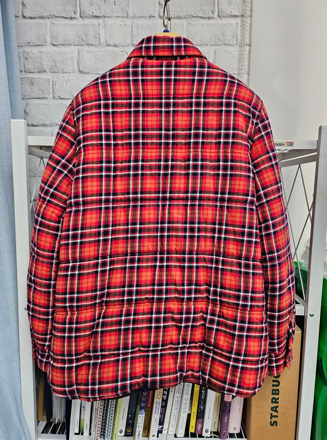 쟈딕앤볼테르 누빔 패딩셔츠 S 여성 패딩체크자켓 AC98 상품이미지4