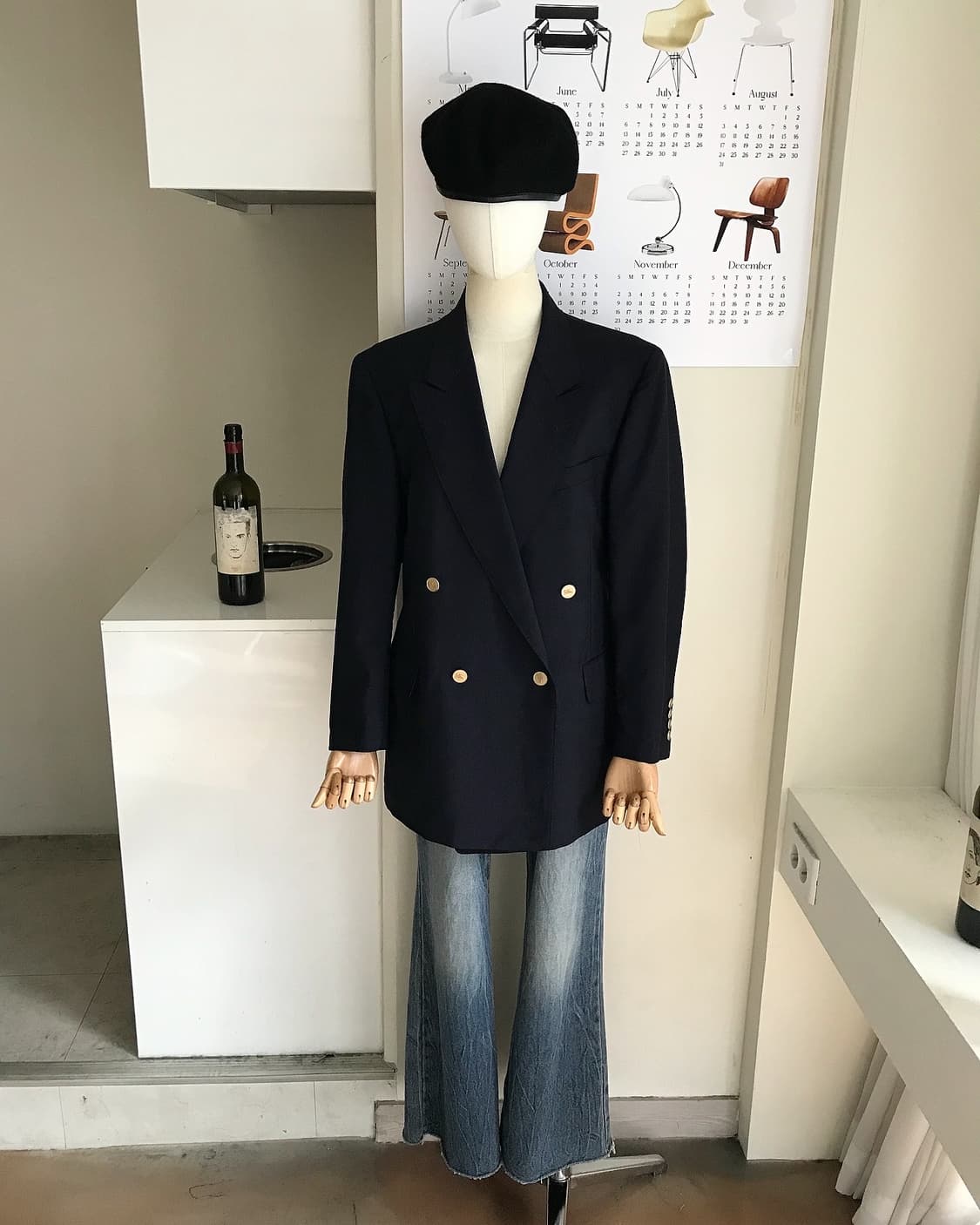 버버리 더블 금장 블레이저 자켓 상품이미지8