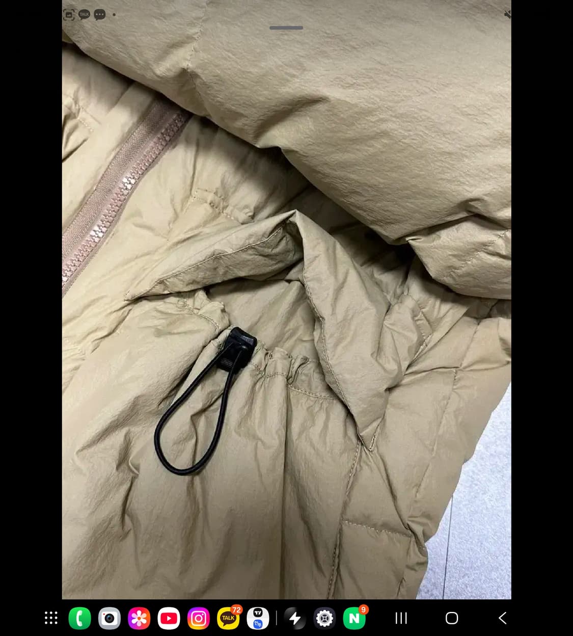 언어펙티드 푸퍼 패딩 상품이미지4