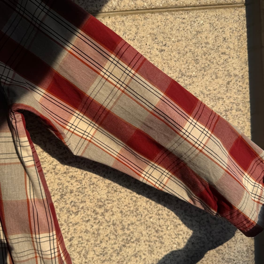 리바이스 포켓 체크 셔츠 원피스 상품이미지8