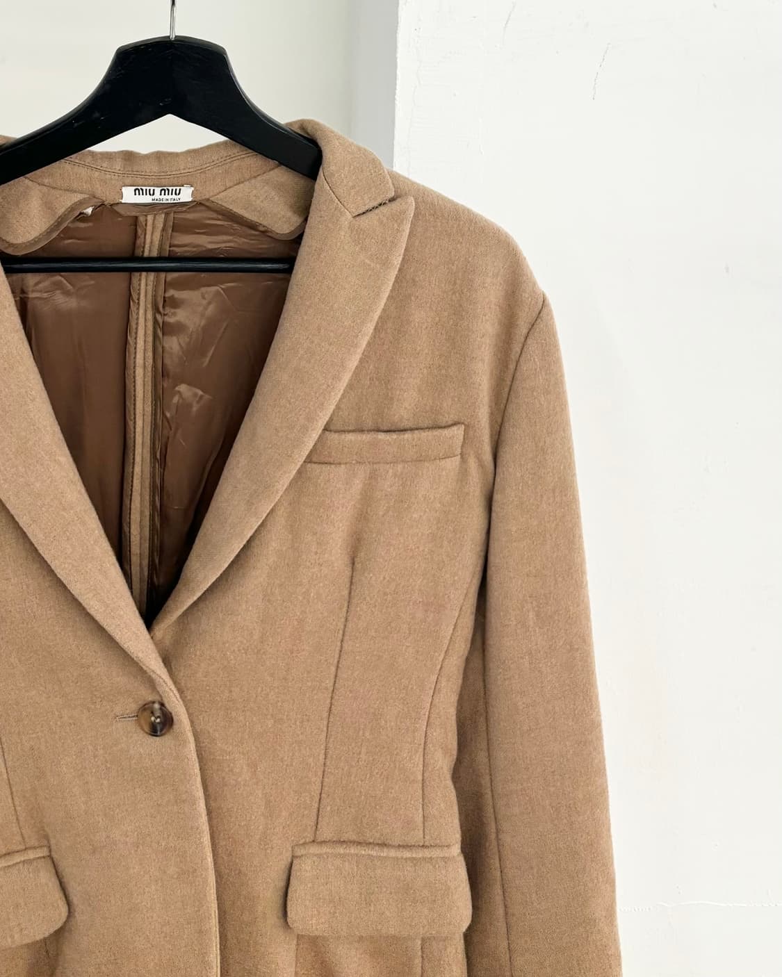 미우미우 베이지 블레이저 자켓 상품이미지4