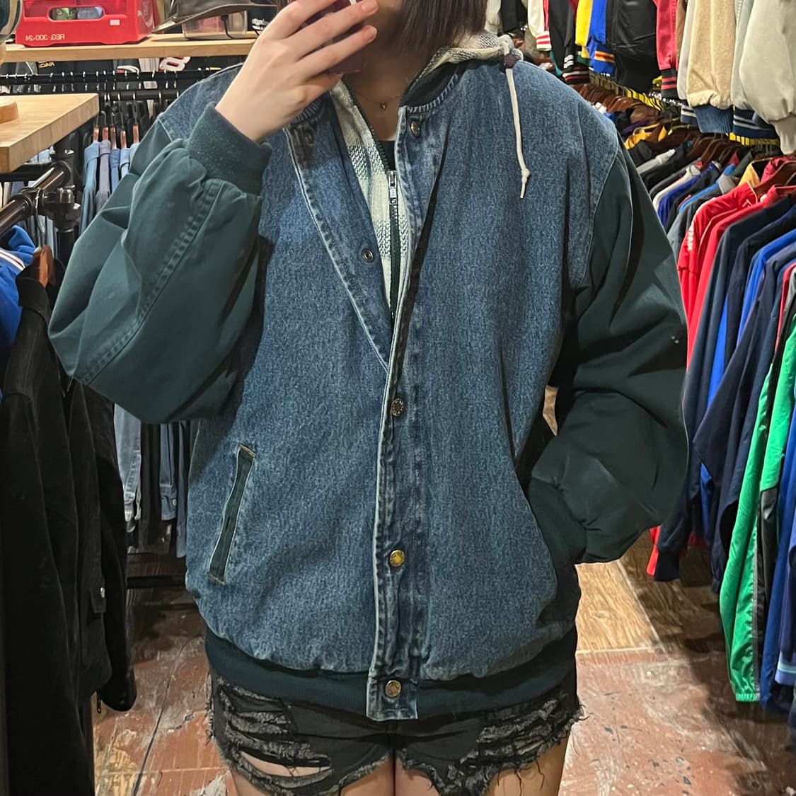 [HI] 빈티지 하이브리드 자켓 상품이미지2