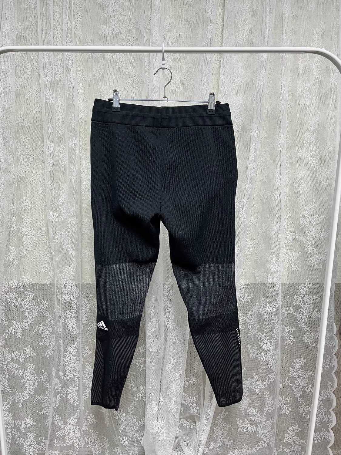 S) 아디다스 레깅스 팬츠 블랙 상품이미지3