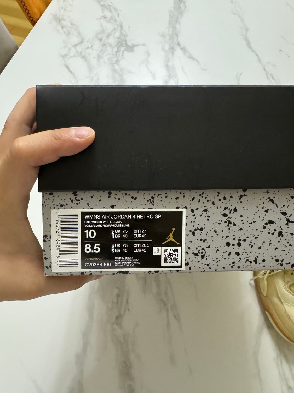 [W270] (W) 조던 4 x 오프화이트 레트로 SP 세일 상품이미지7