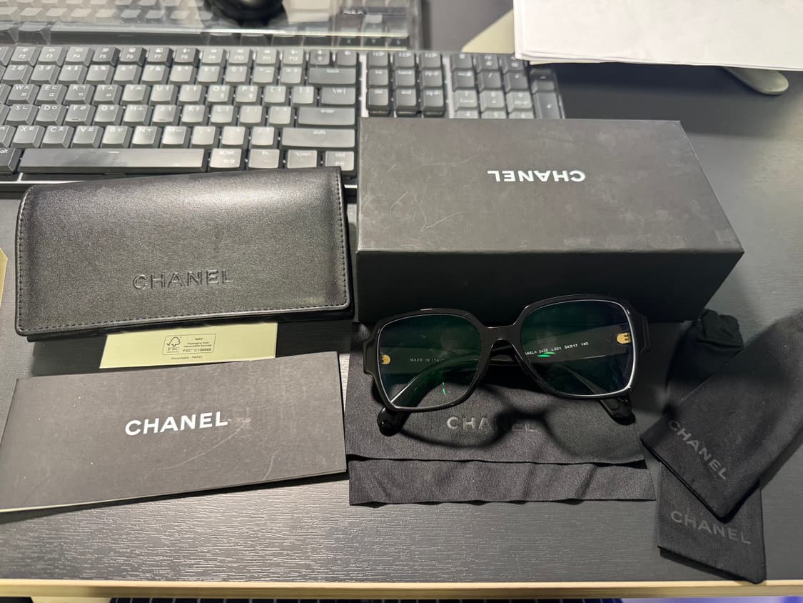 샤넬 하트 안경 샤넬하트 선글라스 지디 안경 (한번착용)  상품이미지1