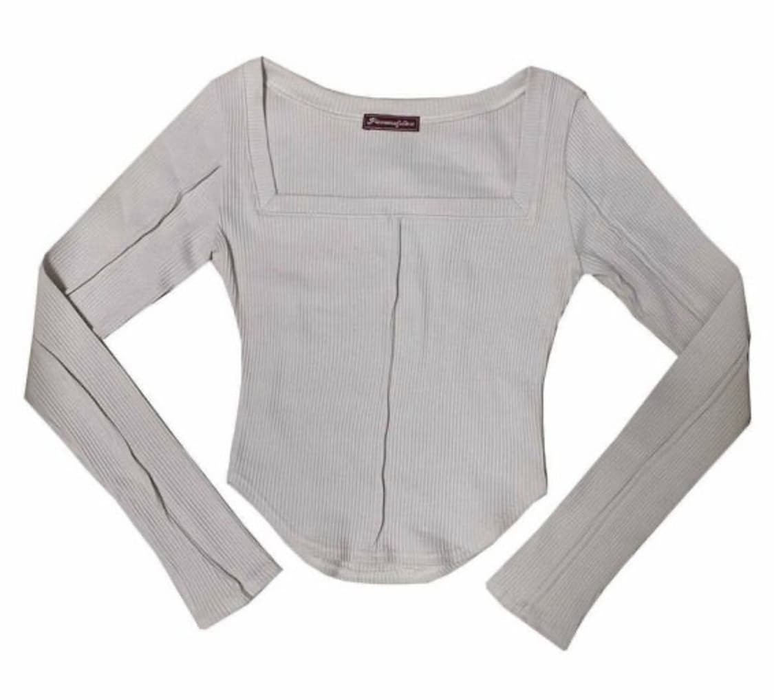 플리즈노팔로우 바비탑 라이트그레이 상품이미지1