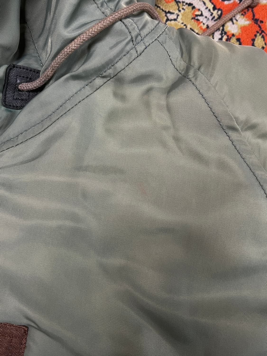 [L] Hope N-3B 빈티지 야상 파카 세이지 그린 상품이미지5