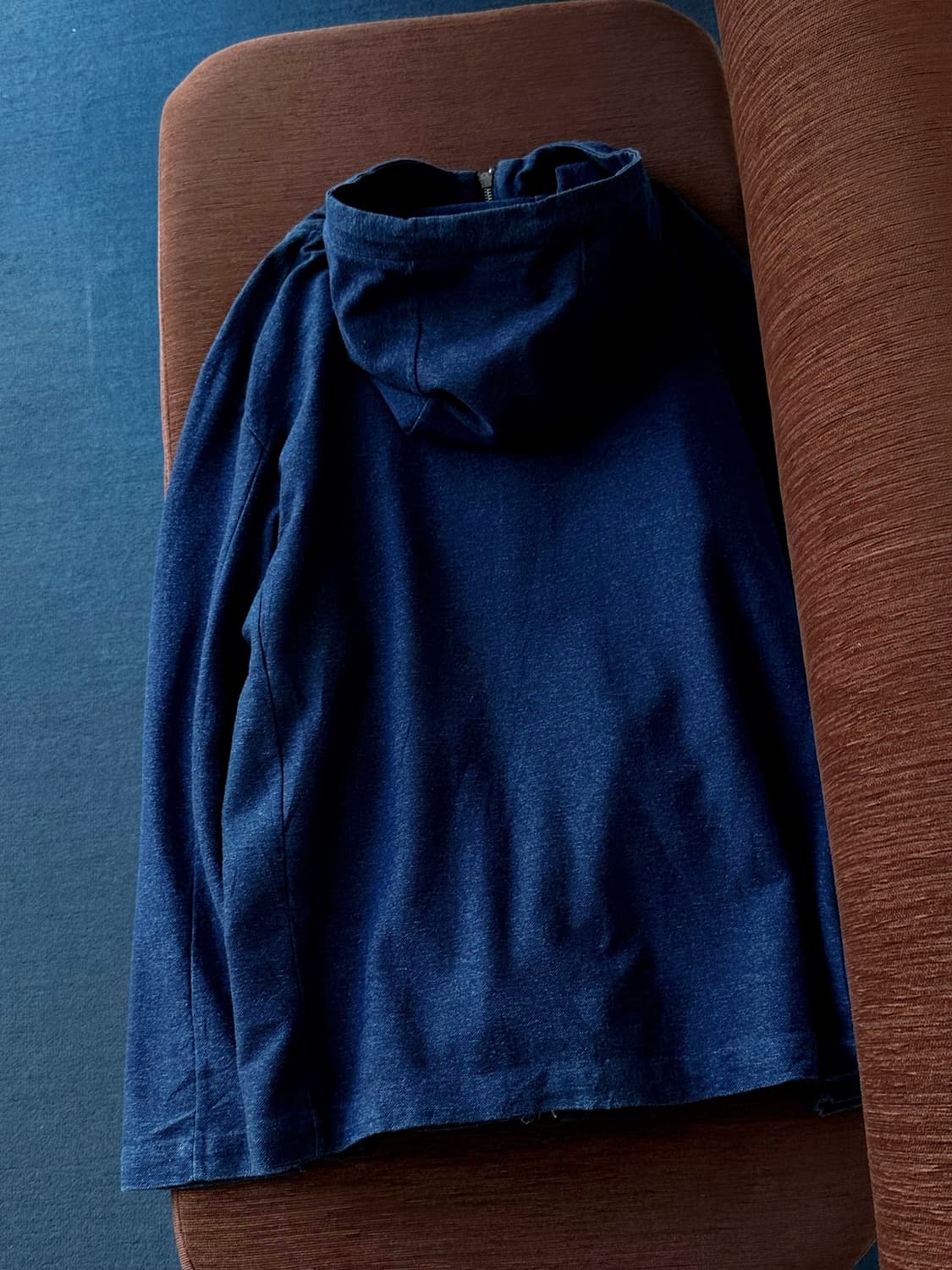 Mild cotton sweat 2way zip hood parka 상품이미지4