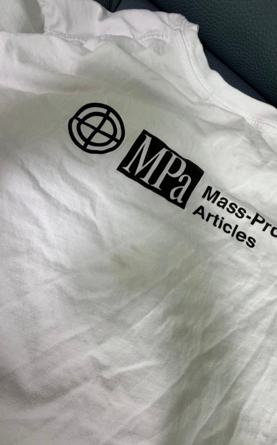 [S] 플라스틱 프로덕트 mpa 롱슬리브 화이트 상품이미지2